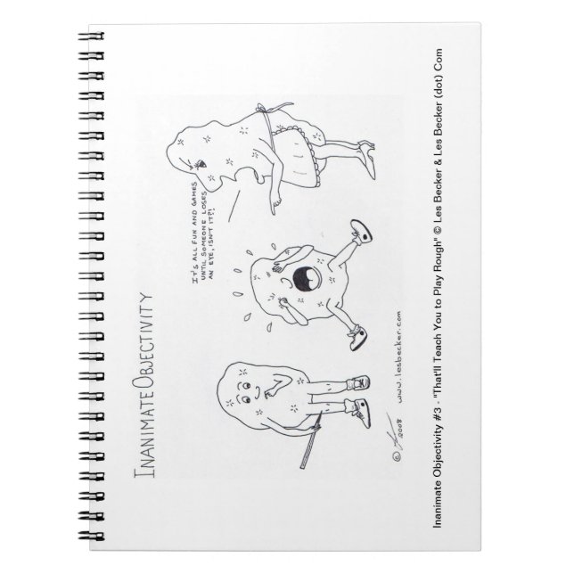 Cuaderno Objetividad inanimada #3 - Notepad (Frente)