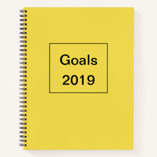 Cuaderno Objetivos 2019 -