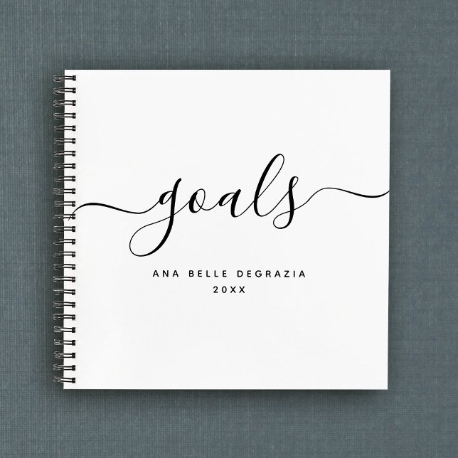 Cuaderno Objetivos: Caligrafía moderna Ideas de tipografía  (Subido por el creador)