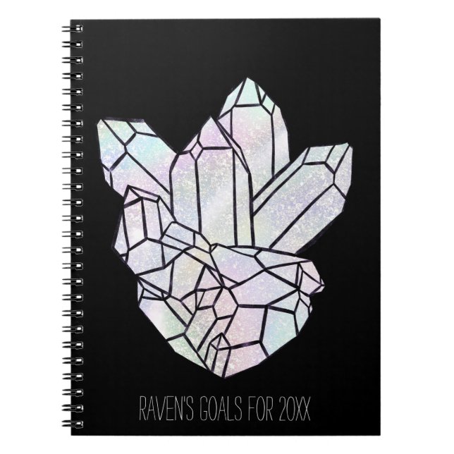 Cuaderno Objetivos de Crystal Points (Frente)