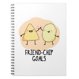 Cuaderno Objetivos de Friend-Chip Chiste de Papas Fritas 