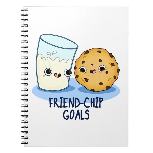 Cuaderno Objetivos de Friend-Chip Galletas de Leche Diverti (Frente)