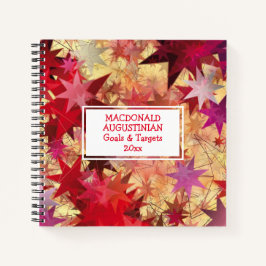 Cuaderno OBJETIVOS EN LA Plaza Personalizada De Las Estrell