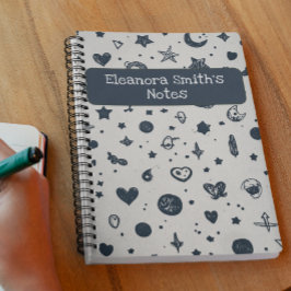 Cuaderno Objetos Dibujados a Mano Fantasía Maravillosa I