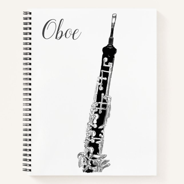 Cuaderno Oboe Notebook (Anverso)