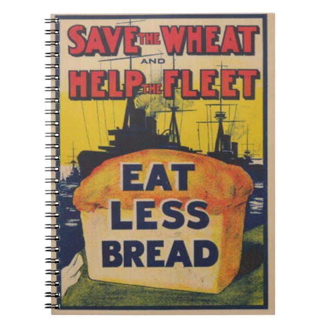 Cuaderno Obra artística de propaganda de la Primera Guerra  (Frente)