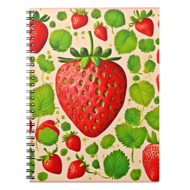 Cuaderno Obra artística de Strawberry Dadaist (Frente)