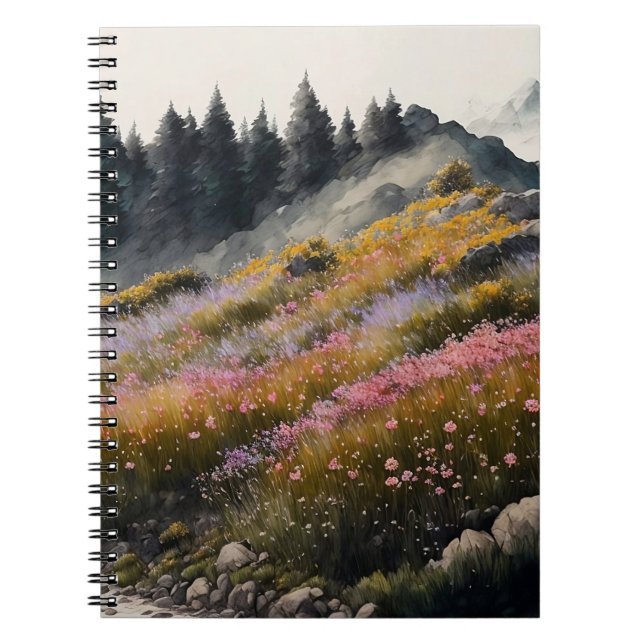 Cuaderno Obra de arte alpino (Frente)