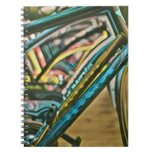 Cuaderno Obra de arte para bicicletas