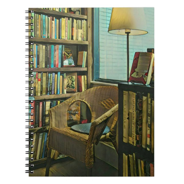 Cuaderno Obra de libros de época (Frente)