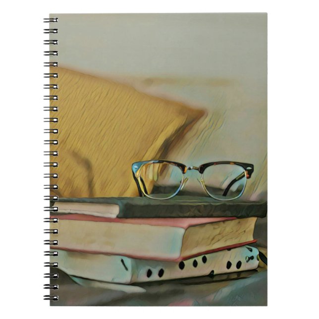 Cuaderno Obra de libros de época (Frente)