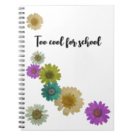 Cuaderno Obra floral colorida