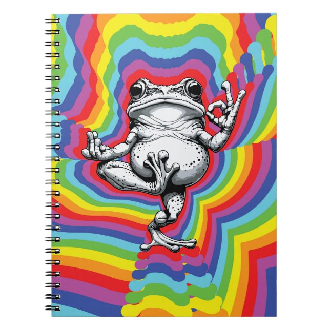 Cuaderno Obra Maestra de la Rana Zen (Frente)