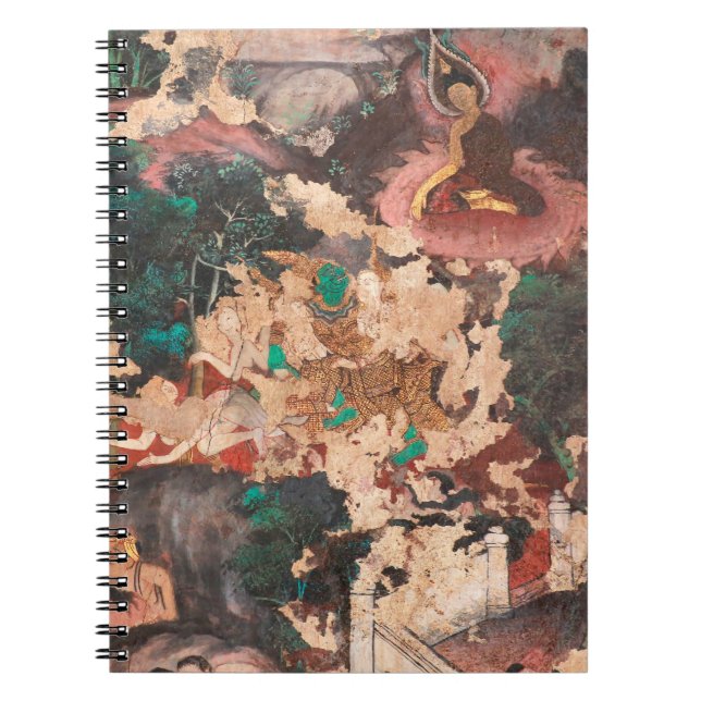 Cuaderno Obra maestra del arte tradicional de la pintura al (Frente)