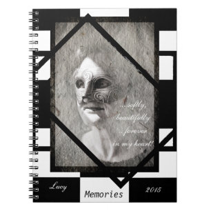 Cuaderno Obras de arte de máscaras (bloc de notas)