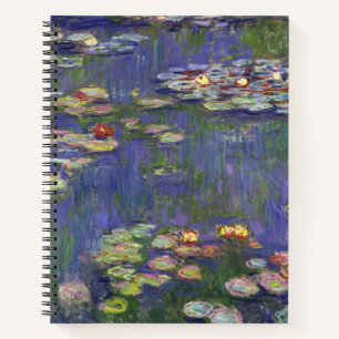 Cuaderno Obras maestras de nenúfares de Monet