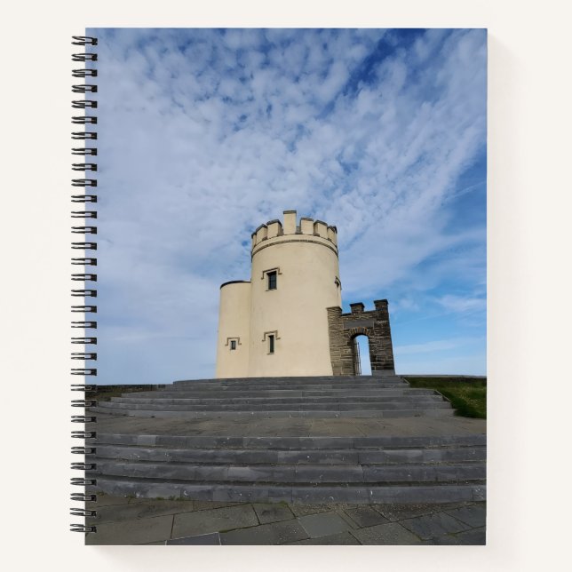 Cuaderno O'Brien's Tower Ireland Spiral Notebook (Anverso)