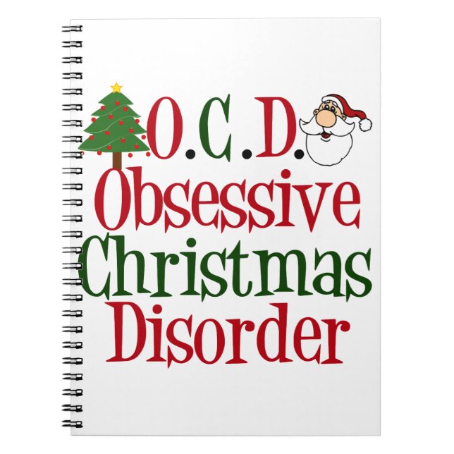 Cuaderno Obsesión del navidad (Frente)