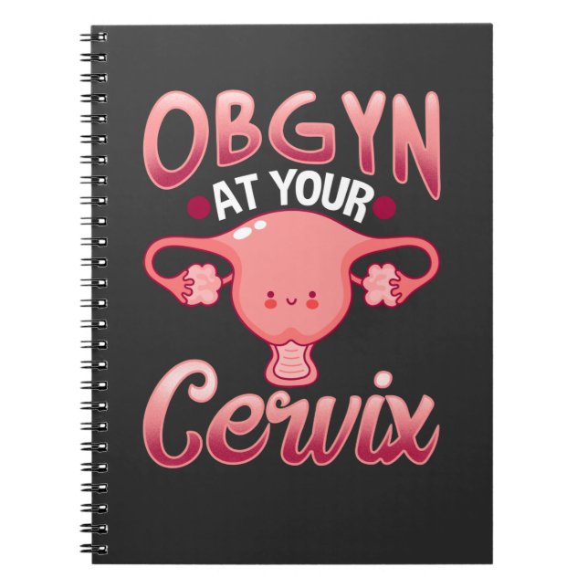 Cuaderno Obstetricista cutáneo Médica ginecólogo (Frente)