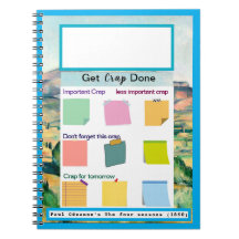 Obtén Crap Done pintura famosa Colorful Sticky Not
