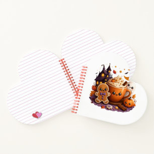 Cuaderno Obtén los dibujos de Halloween de dibujos animados