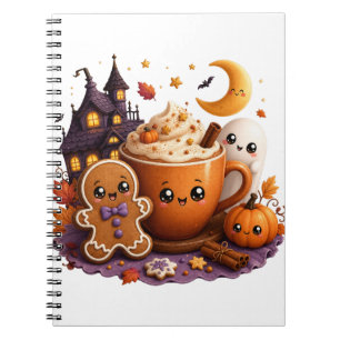 Cuaderno Obtén los dibujos de Halloween de dibujos animados