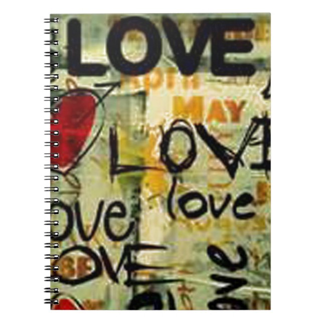 Cuaderno Obtén Un Pequeño Graffiti De Amor (Frente)