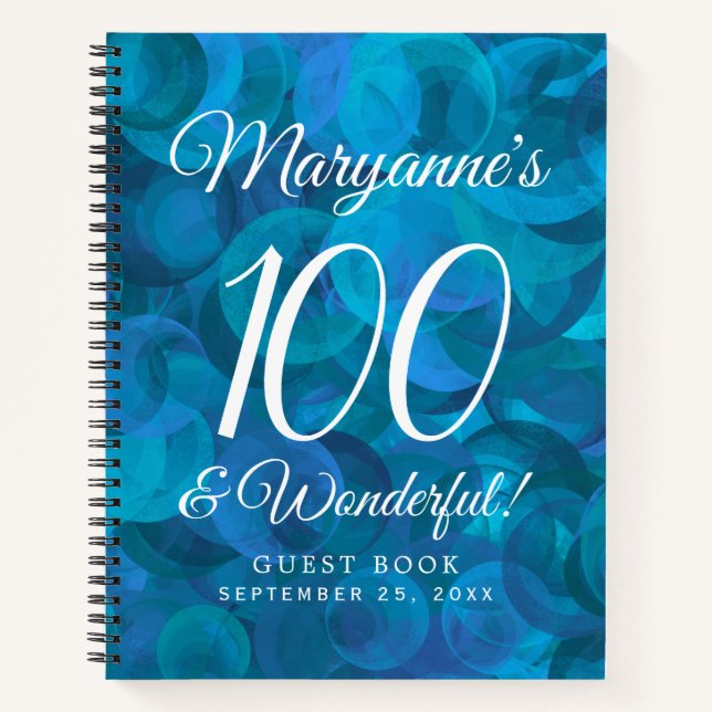 Cuaderno Ocean Blue 100 y la maravillosa fiesta de cumpleañ (Anverso)