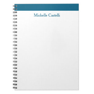Cuaderno Ocean Blue & White Professional Único Clásico