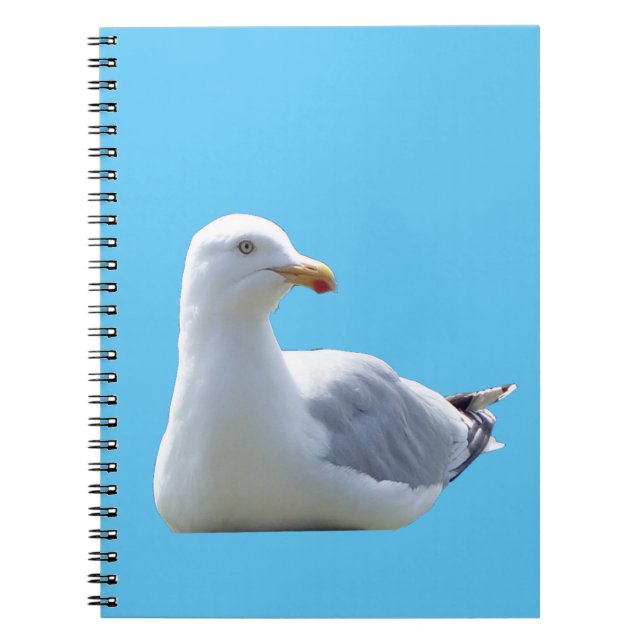 Cuaderno Ocean Seagulls Resting Bird Lover Wildlife (Frente)