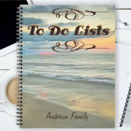 Cuaderno Ocean Sunset Family To Do 0735