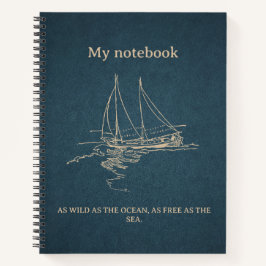 Cuaderno Ocean Vibes Notebook – Beach Journal