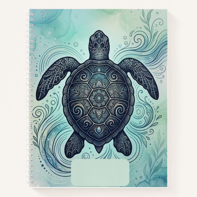 Cuaderno océano (Anverso)