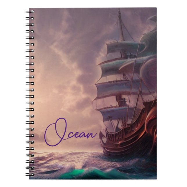 Cuaderno Océano (Frente)