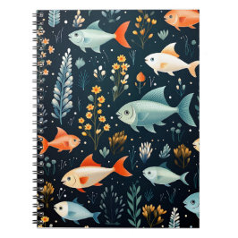 Cuaderno Océano De La Vida Marina Y Animales Submarinos