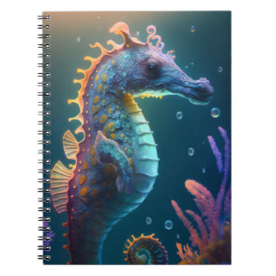 Cuaderno Océano de vida salvaje pintado de retrato animal d
