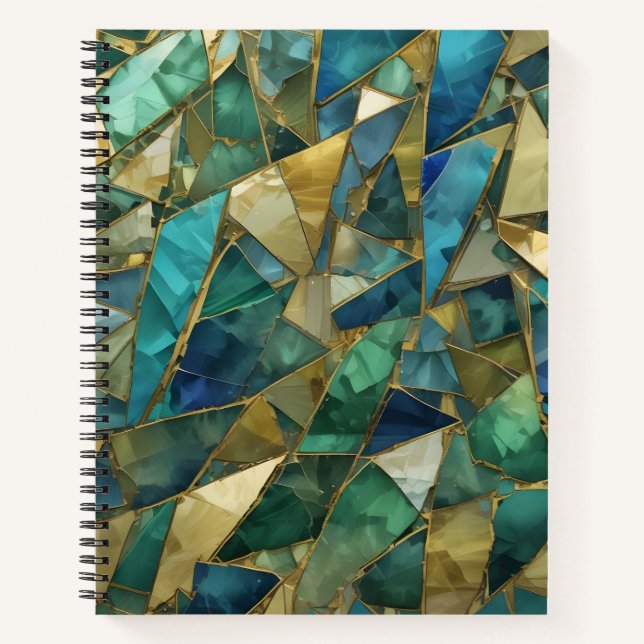 Cuaderno Océano de Vidrio (Anverso)