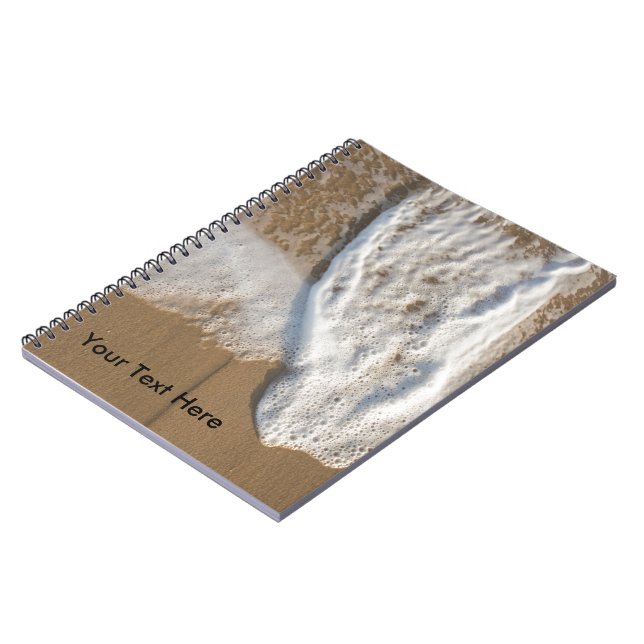 Cuaderno Océano, mar, playa (Lado Izquierdo)