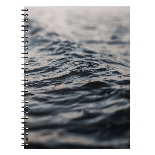 Cuaderno Océano ondulado durante el día (Frente)