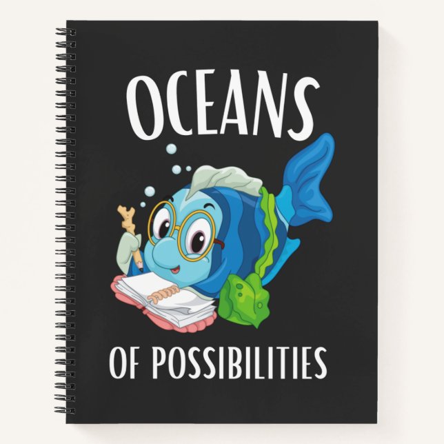 Cuaderno Océanos de posibilidades de lectura de verano (Anverso)