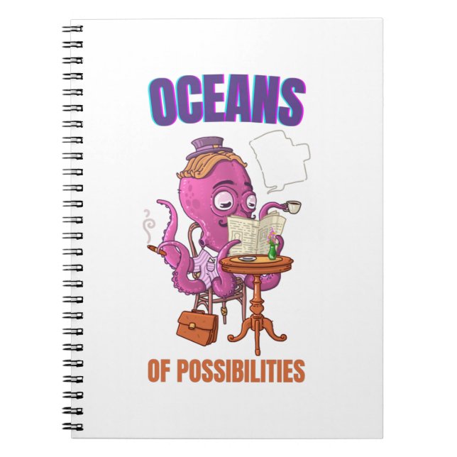 Cuaderno Océanos de posibilidades lectura de verano (Frente)