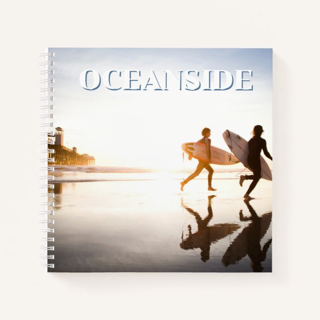 Cuaderno Oceanside Beach (Anverso)