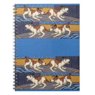 Cuaderno ¡OCHE! perro muerde a perro
