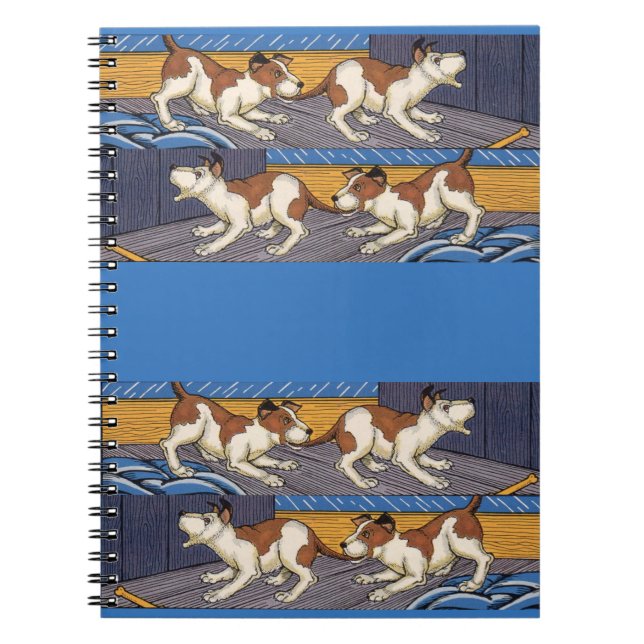 Cuaderno ¡OCHE! perro muerde a perro (Frente)