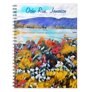 Cuaderno Ocho Rios Neon Pop Art Floral