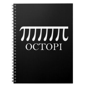 Cuaderno Octopi - Graciosa Matemática del pulpo Pi