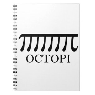 Cuaderno Octopi - Graciosa Matemática del pulpo Pi