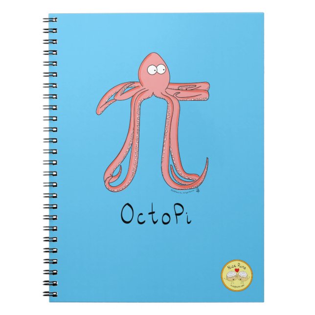 Cuaderno Octopus divertido del profesor de matemáticas (Frente)