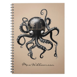 Cuaderno Octopus gráfico japonés personalizado
