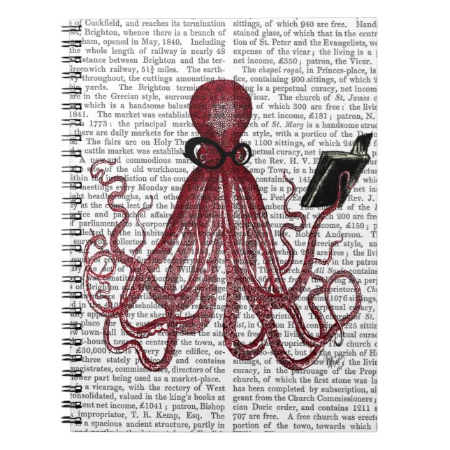 Cuaderno Octopus inteligente (Frente)